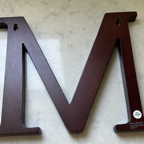 Pottery Barn Kids Wooden Letters S-A-M - Picture 9 of 14